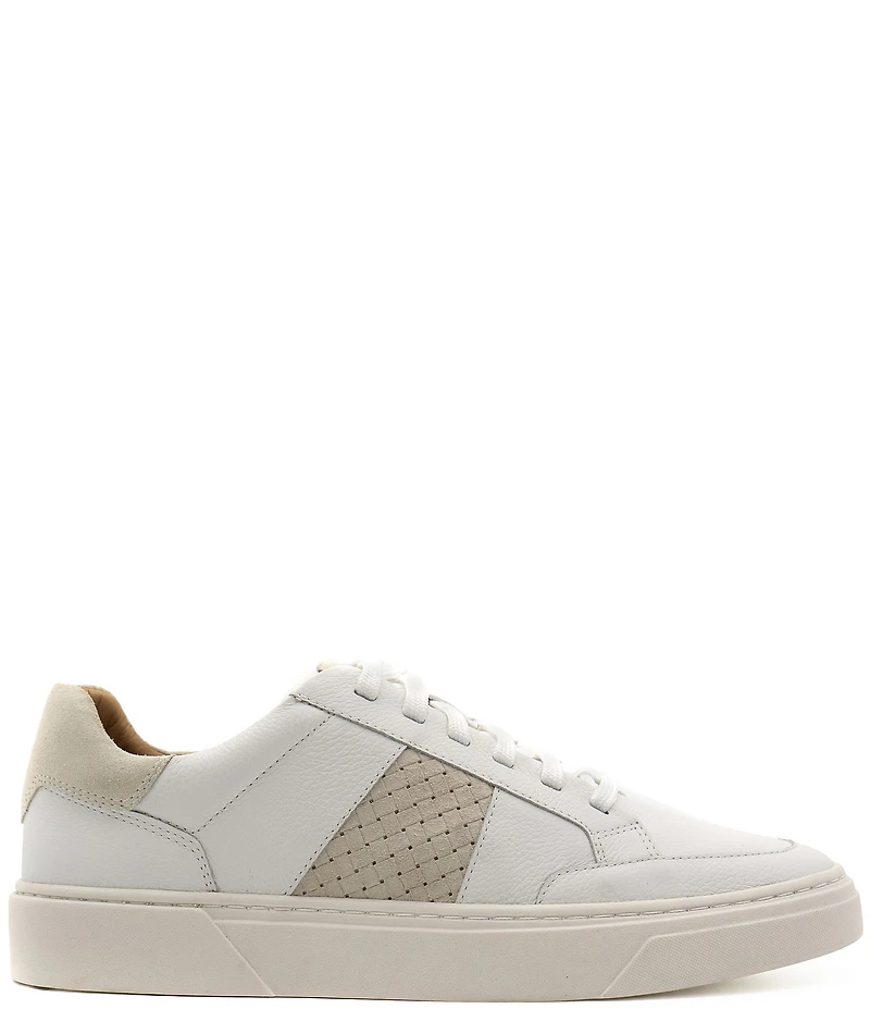 Flag LTD. Men's Becker Suede Woven Panel Sneakers