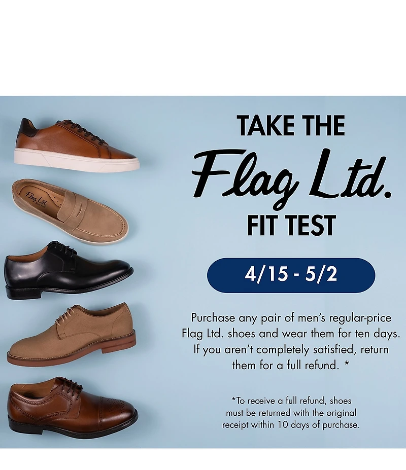 Flag LTD. Men's Belmont Nubuck Penny Loafers