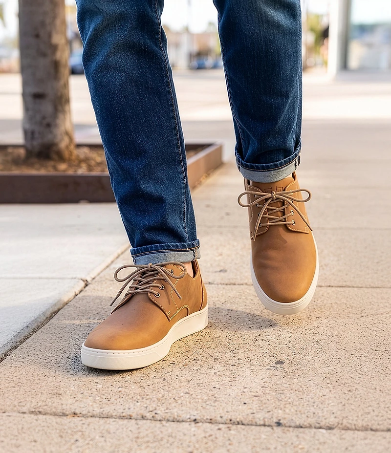 Flag LTD. Men's Cameron Leather Plain Toe Oxfords