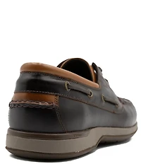 Flag LTD. Men's Delmar Lace Waterproof Leather 2-Eye Boat Shoes