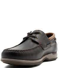 Flag LTD. Men's Delmar Lace Waterproof Leather 2-Eye Boat Shoes