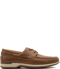 Flag LTD. Men's Delmar Lace Waterproof Leather 2-Eye Boat Shoes