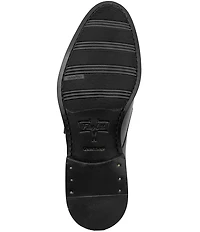 Flag LTD. Men's Harmon Cap Toe Leather Monk Strap Oxfords