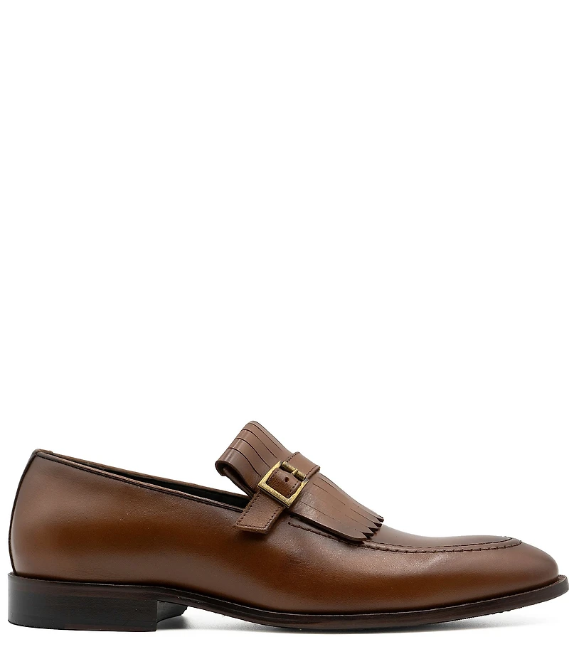Flag LTD. Men's Harmon Leather Kiltie Buckle Loafers
