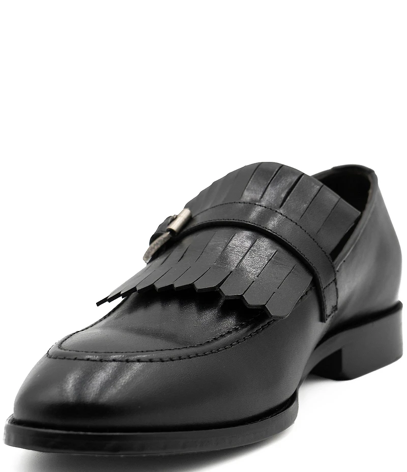 Flag LTD. Men's Harmon Leather Kiltie Buckle Loafers