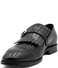 Flag LTD. Men's Harmon Leather Kiltie Buckle Loafers