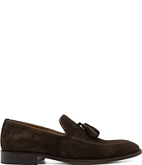 Flag LTD. Men's Harmon Suede Tassel Moc Toe Loafers