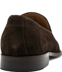 Flag LTD. Men's Harmon Suede Tassel Moc Toe Loafers