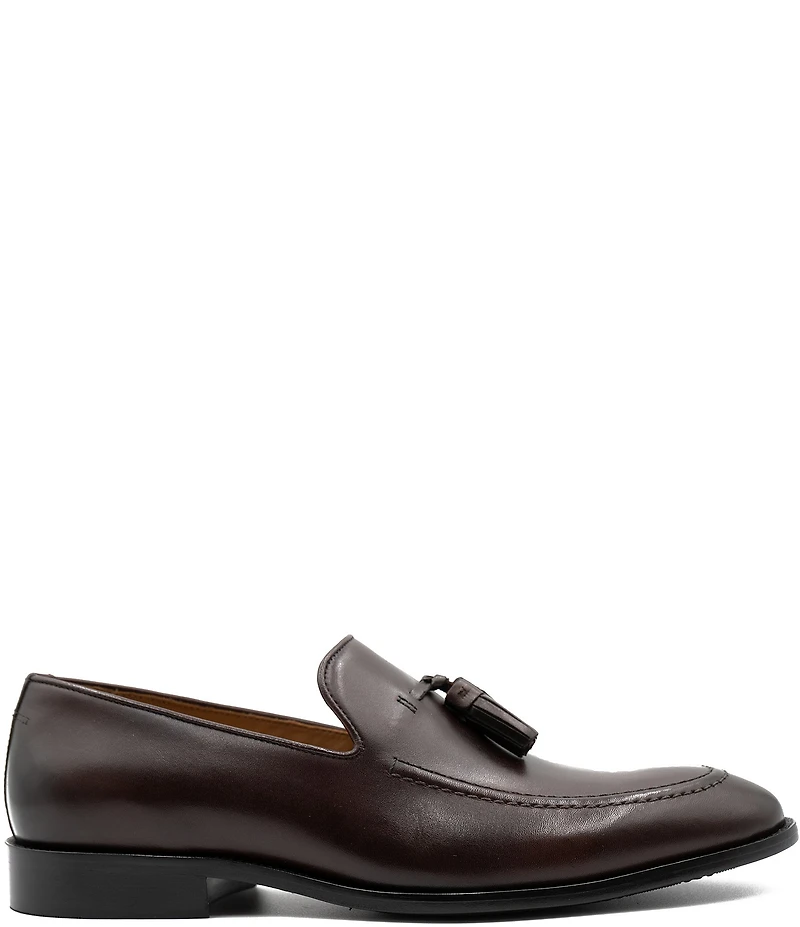 Flag LTD. Men's Harmon Leather Tassel Moc Toe Loafers