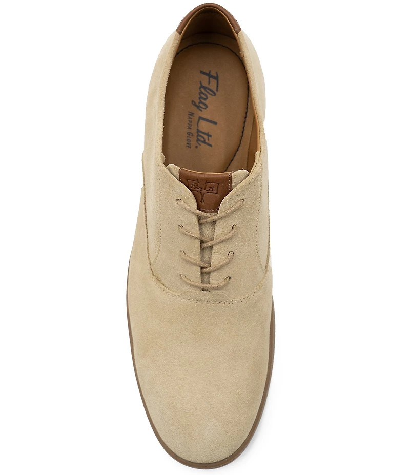 Flag LTD. Men's Jasper Leather Suede Casual Oxfords