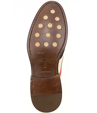 Flag LTD. Men's Kent Leather Patriot Wingtip Brogue Dress Oxfords