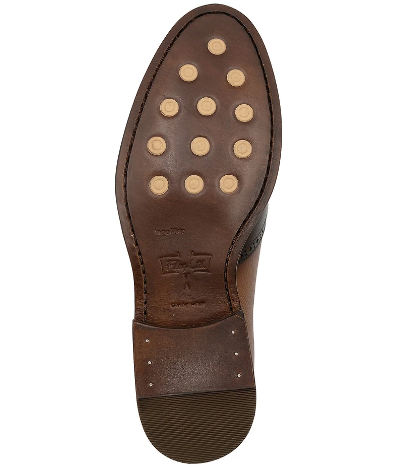 Flag LTD. Men's Kent Leather Wing Tip Tassel Loafers