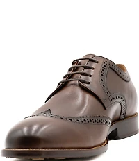 Flag LTD. Men's Kent Leather Wingtip Brogue Dress Oxfords