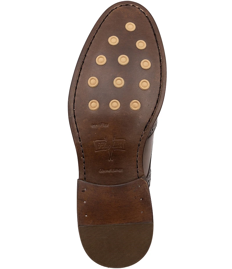 Flag LTD. Men's Kent Leather Wingtip Brogue Dress Oxfords