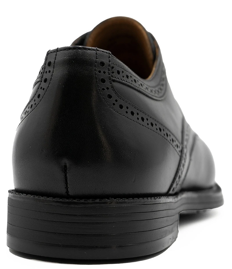 Flag LTD. Men's Marcus Leather Brogue Detail Cap Toe Dress Oxfords
