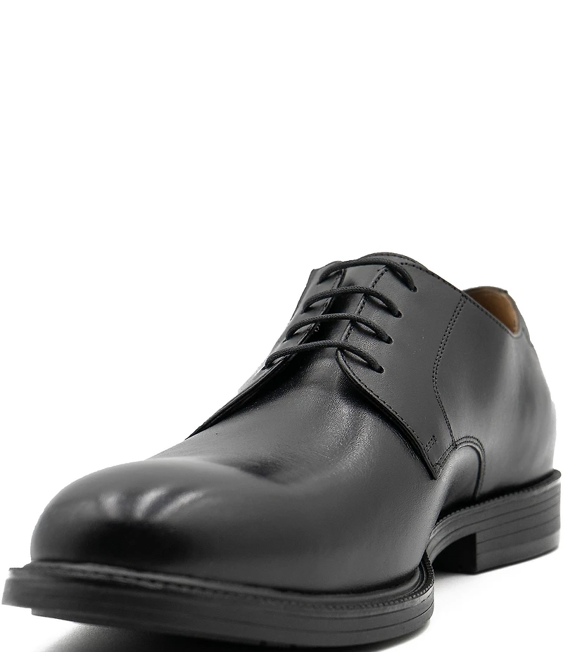 Flag LTD. Men's Marcus Leather Plain Toe Lace Up Dress Oxfords