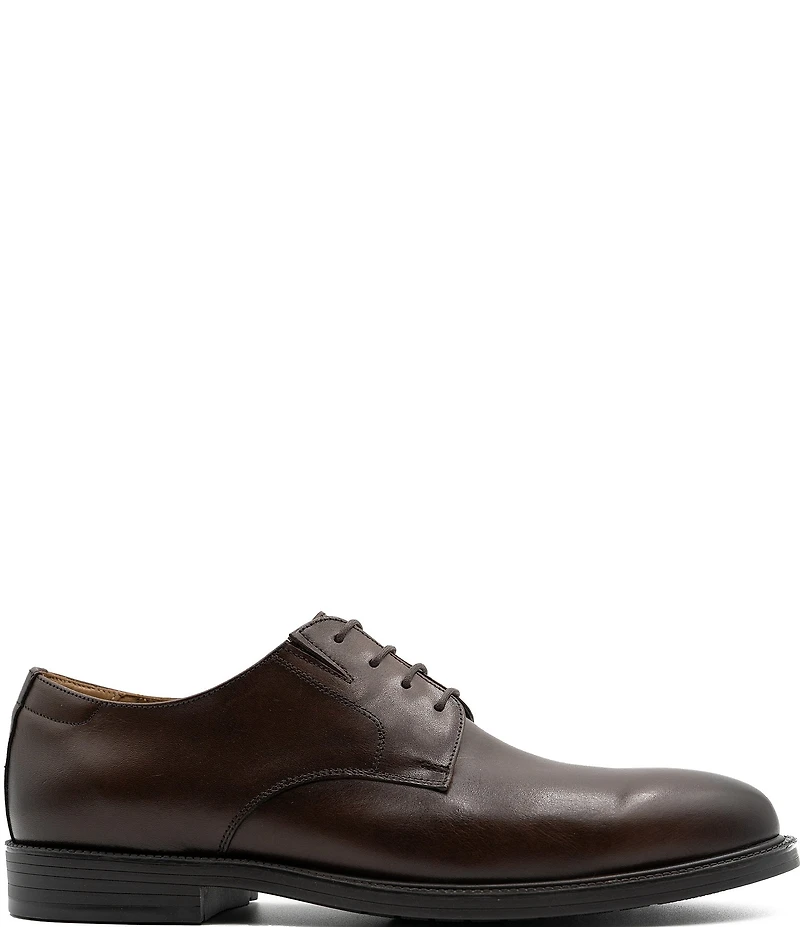 Flag LTD. Men's Marcus Leather Plain Toe Lace Up Dress Oxfords