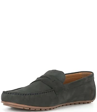 Flag LTD. Men's Mario Embossed Leather Penny Loafer Drivers