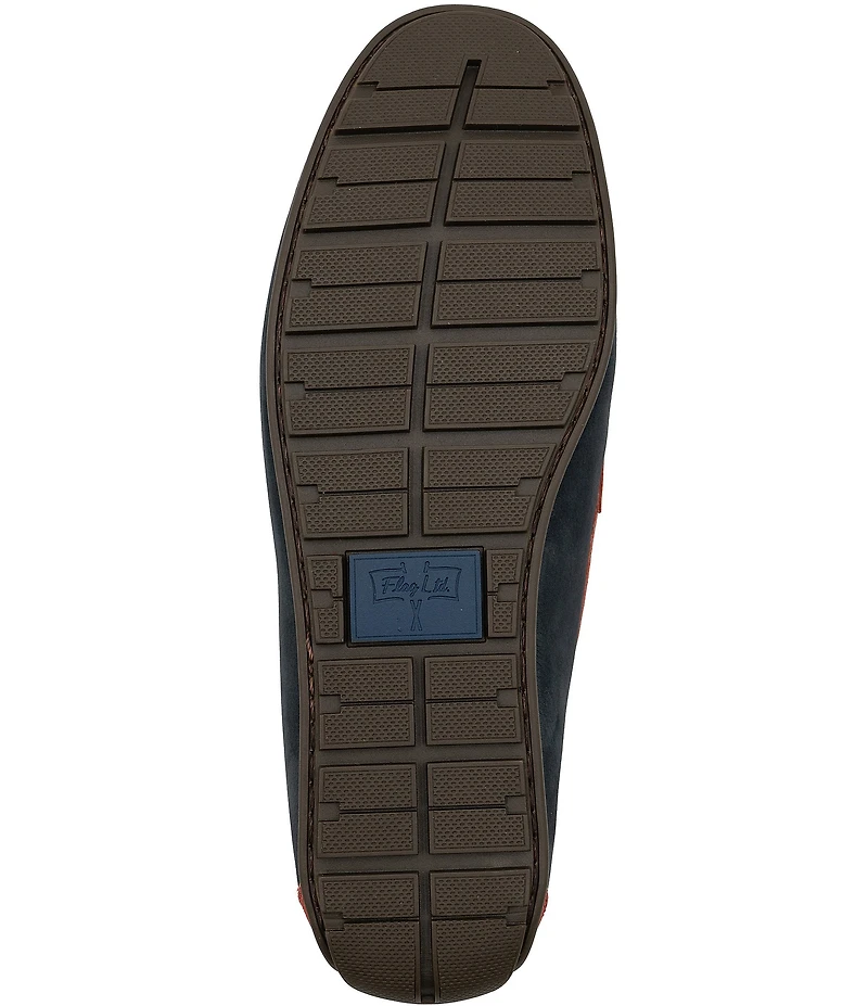 Flag LTD. Men's Mario Leather Patriot Penny Loafer Drivers