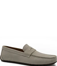 Flag LTD. Men's Mario Nubuck Leather Penny Loafer Drivers