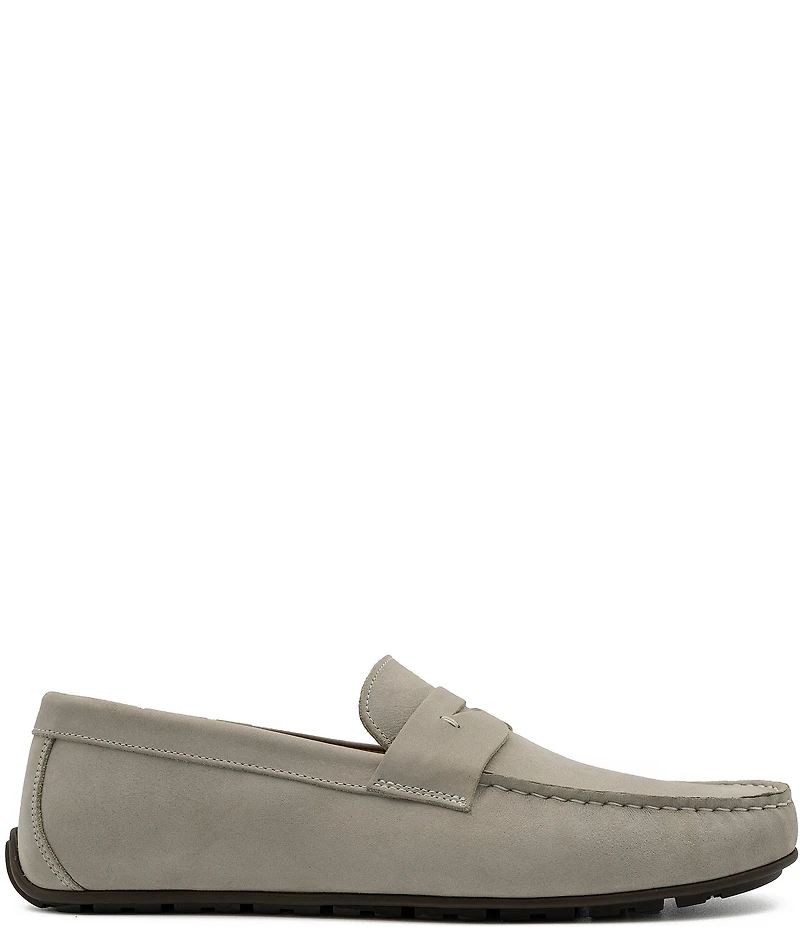 Flag LTD. Men's Mario Nubuck Leather Penny Loafer Drivers