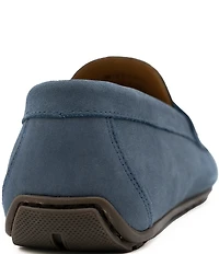 Flag LTD. Men's Mario Nubuck Leather Penny Loafer Drivers