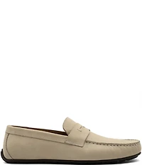 Flag LTD. Men's Mario Nubuck Leather Penny Loafer Drivers