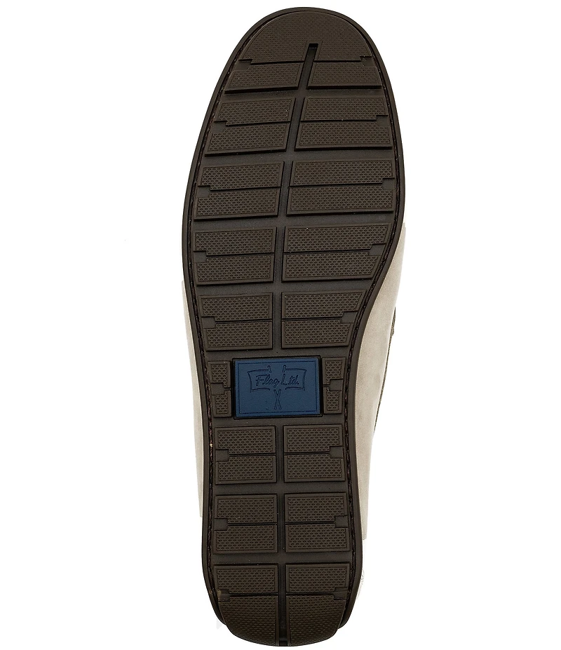 Flag LTD. Men's Mario Nubuck Leather Penny Loafer Drivers