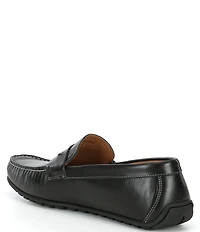 Flag LTD. Men's Mario Leather Driver Penny Loafers