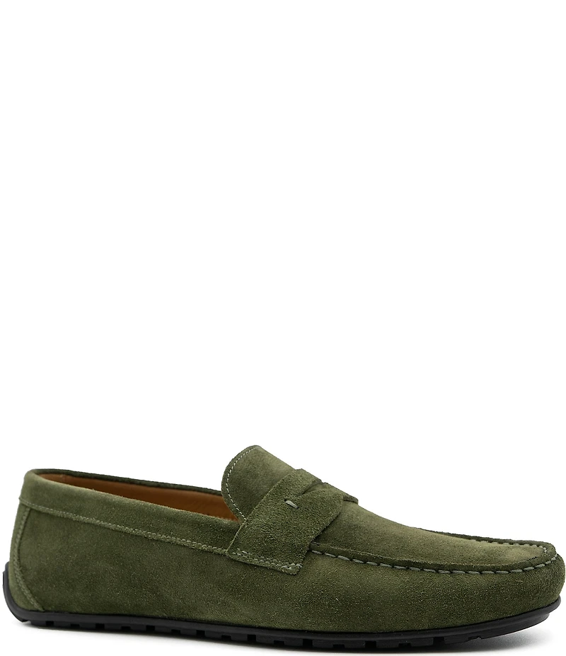 Flag LTD. Men's Mario Suede Driver Penny Loafers