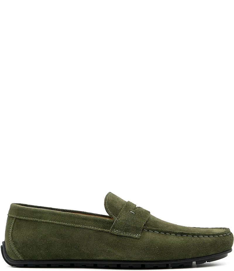 Flag LTD. Men's Mario Suede Driver Penny Loafers
