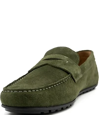 Flag LTD. Men's Mario Suede Driver Penny Loafers