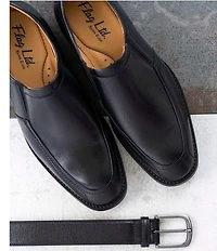 Flag LTD. Men's Monroe Tumbled Leather Belt