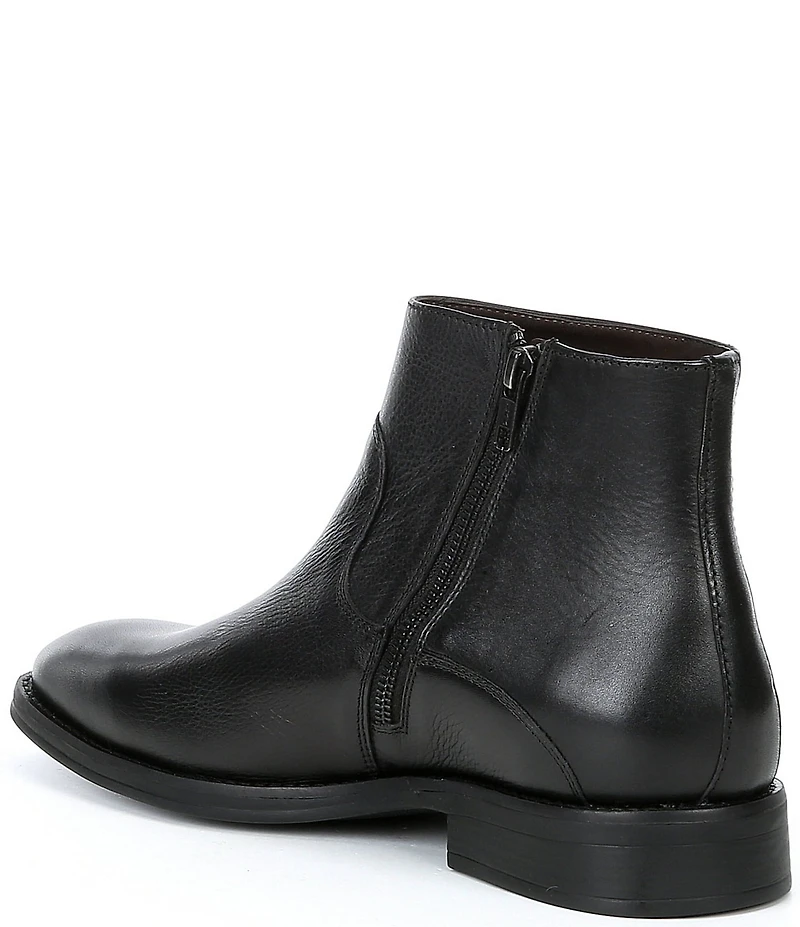 Flag LTD. Men's Monroe Leather Side Zip Dress Boots