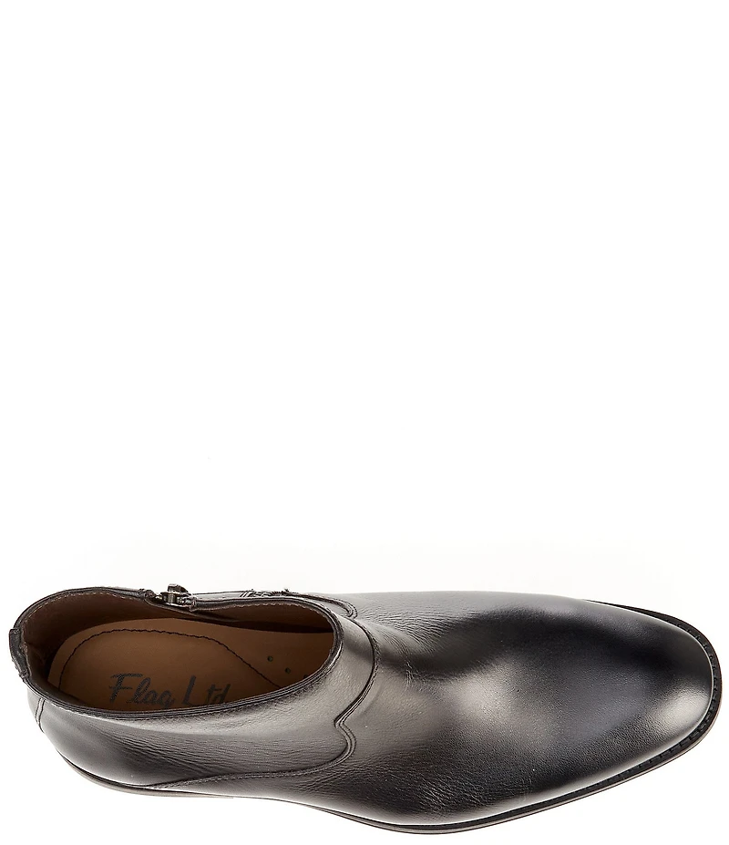 Flag LTD. Men's Monroe Leather Side Zip Dress Boots