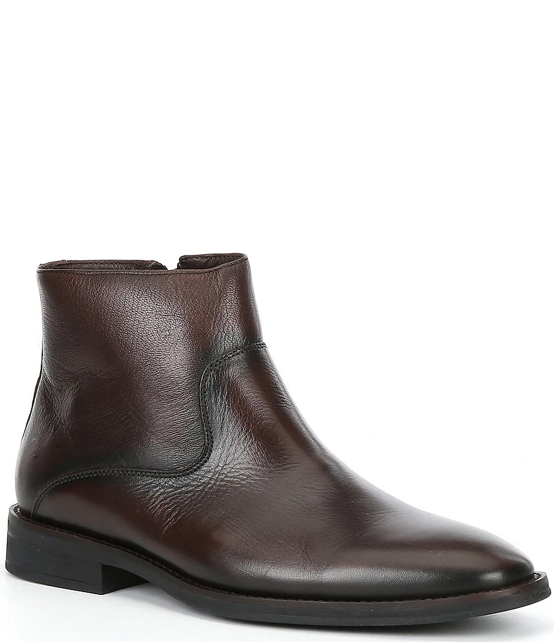 Flag LTD. Men's Monroe Leather Side Zip Dress Boots
