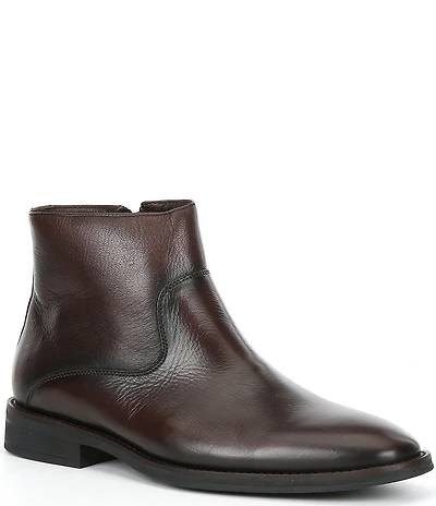 Flag LTD. Men's Monroe Leather Side Zip Dress Boots