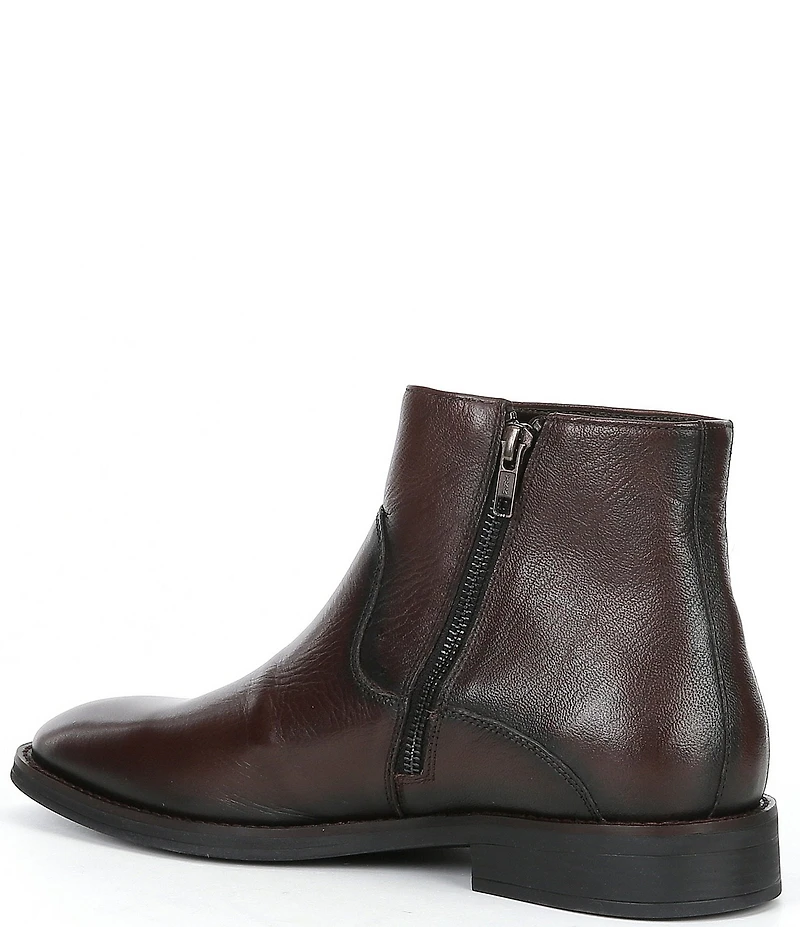 Flag LTD. Men's Monroe Leather Side Zip Dress Boots