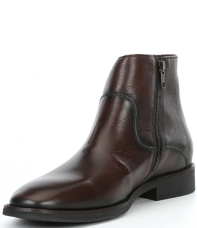 Flag LTD. Men's Monroe Leather Side Zip Dress Boots