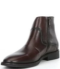 Flag LTD. Men's Monroe Leather Side Zip Dress Boots