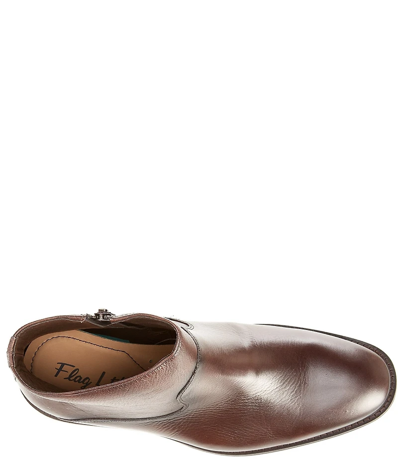 Flag LTD. Men's Monroe Leather Side Zip Dress Boots