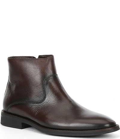 Flag LTD. Men's Monroe Leather Side Zip Dress Boots