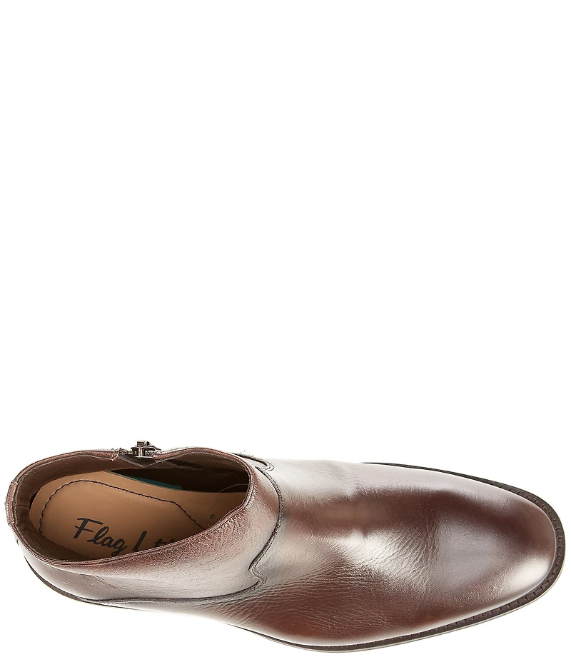 Flag LTD. Men's Monroe Leather Side Zip Dress Boots