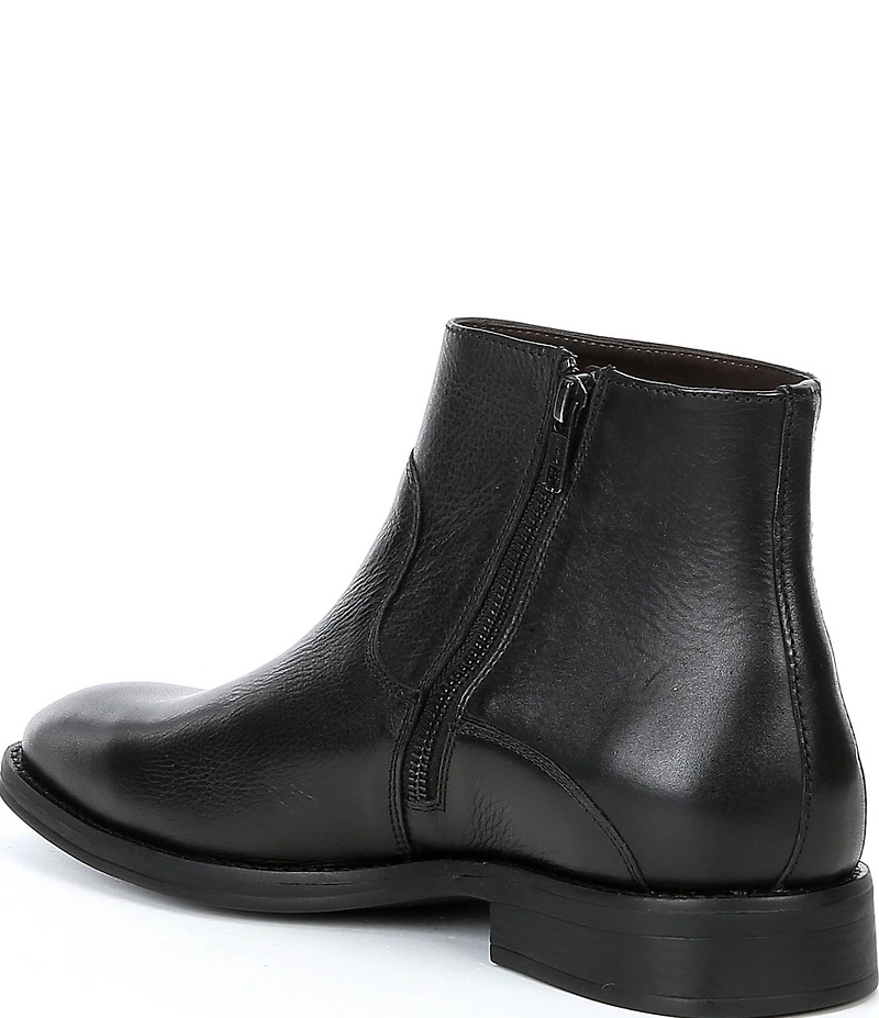Flag LTD. Men's Monroe Leather Side Zip Dress Boots