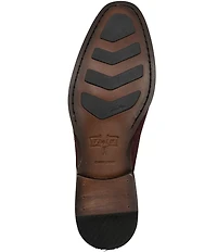 Flag LTD. Men's Nathan Cap Toe Leather and Suede Combination Dress Oxfords