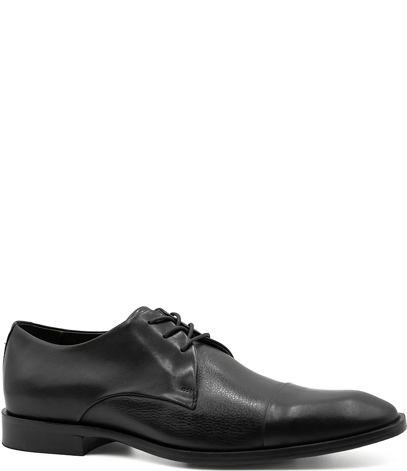 Flag LTD. Men's Nathan Leather Combination Cap Toe Dress Oxfords