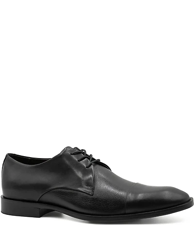Flag LTD. Men's Nathan Leather Combination Cap Toe Dress Oxfords