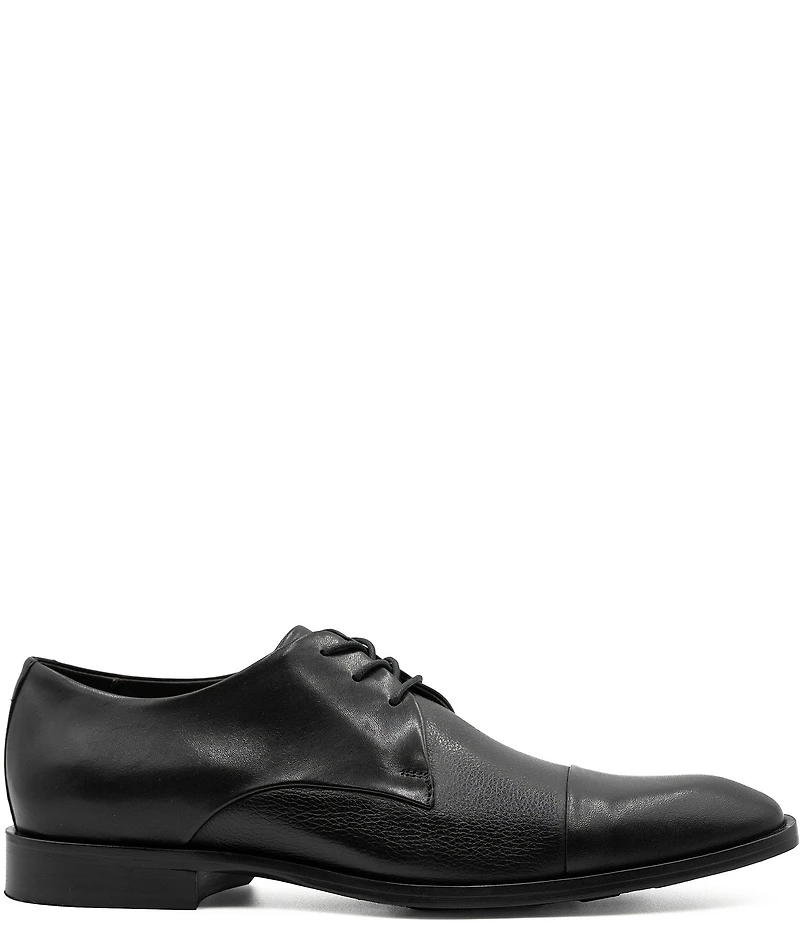 Flag LTD. Men's Nathan Leather Combination Cap Toe Dress Oxfords
