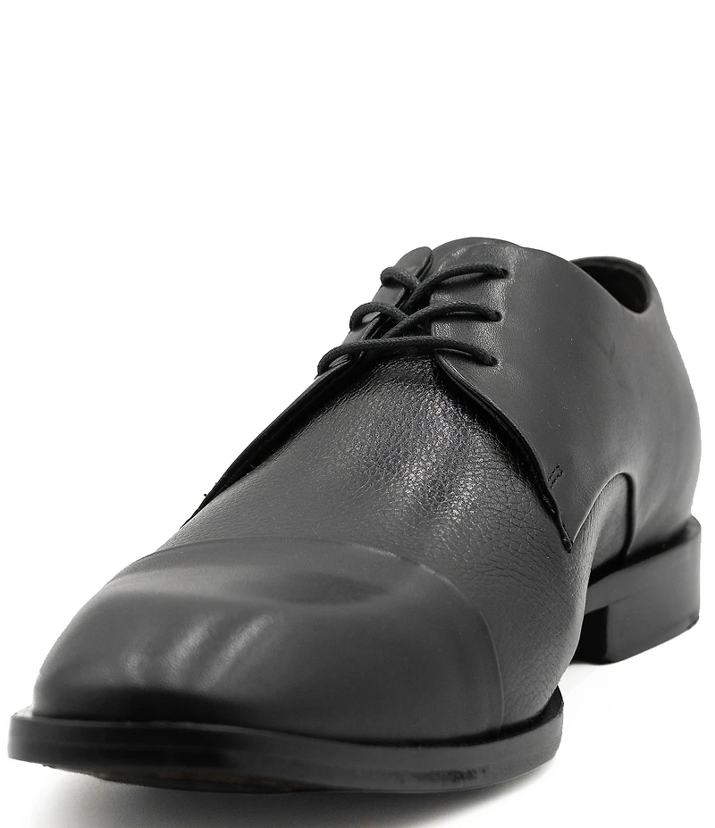 Flag LTD. Men's Nathan Leather Combination Cap Toe Dress Oxfords