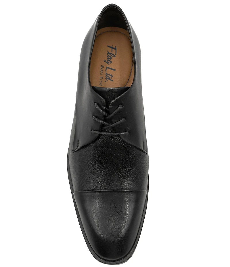 Flag LTD. Men's Nathan Leather Combination Cap Toe Dress Oxfords